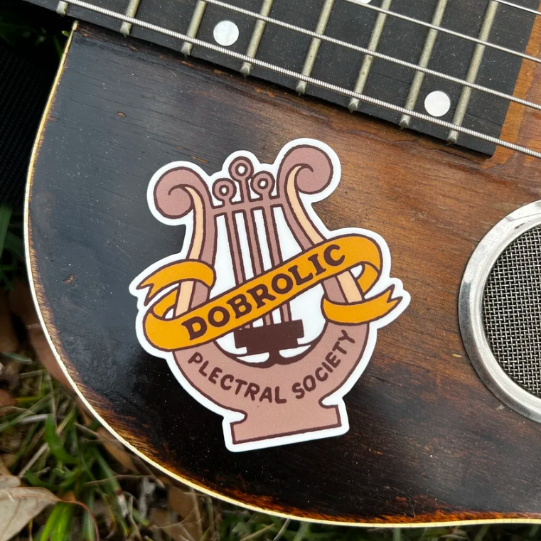 Dobrolic Plectral Society Sticker Pack