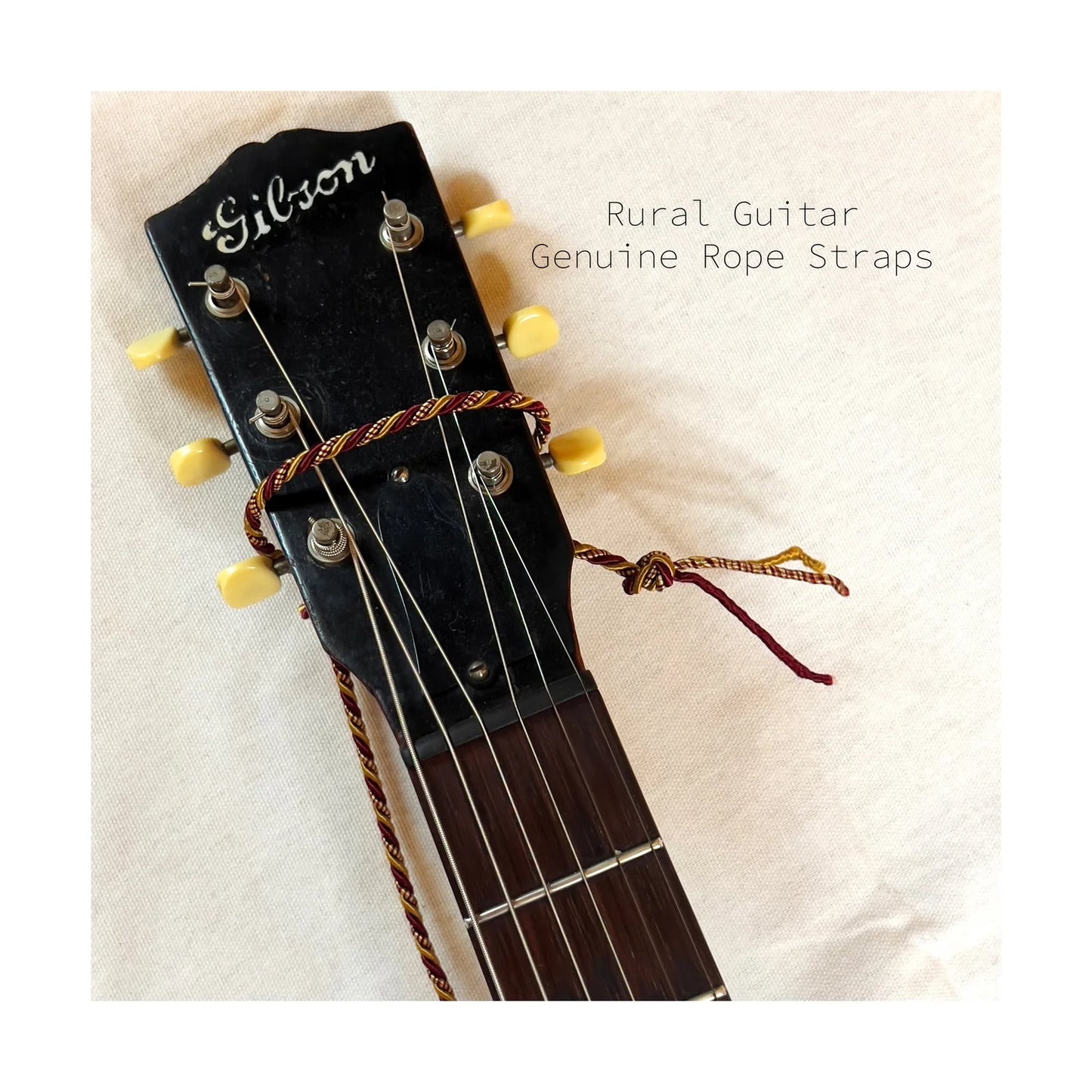 Vintage Guitar Rope Straps — Cameron Knowler