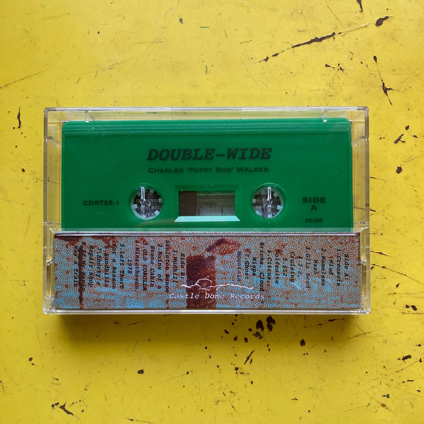 Charles 'Poppy Bob' Walker — DOUBLE-WIDE — [Limited-Edition Cassette]