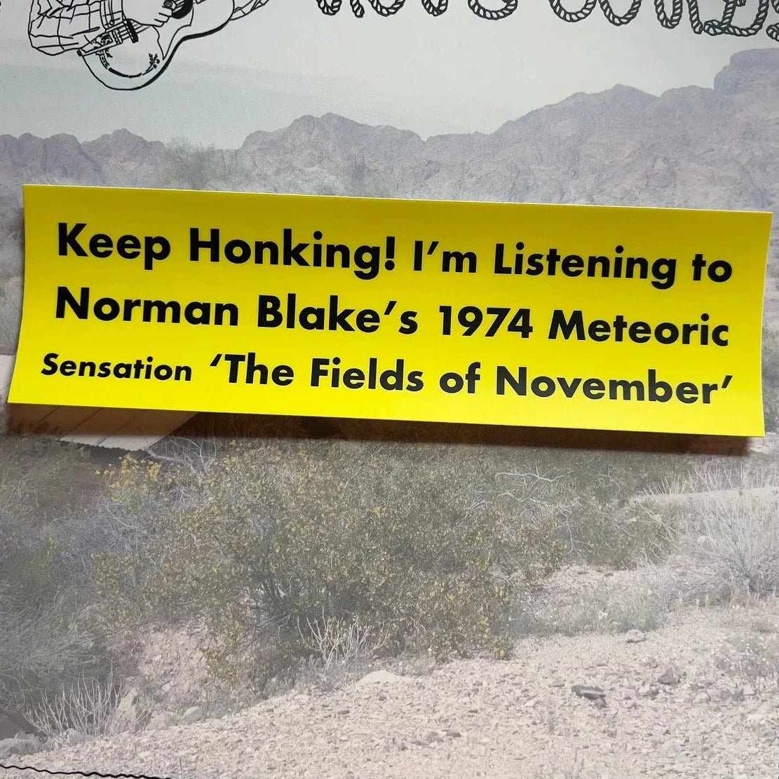 Norman Blake ~The Fields of November~ Bumper Sticker — Cameron Knowler