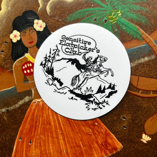 Sensitive Flatpicker's Sticker