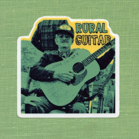 Rural Guitar Sticker (featuring Wildhorse Shorty)